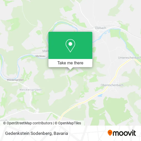 Карта Gedenkstein Sodenberg