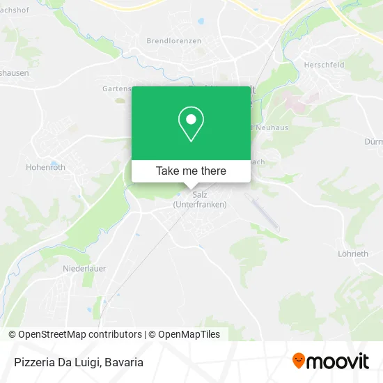 Карта Pizzeria Da Luigi