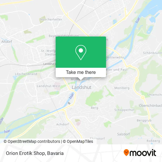 Карта Orion Erotik Shop