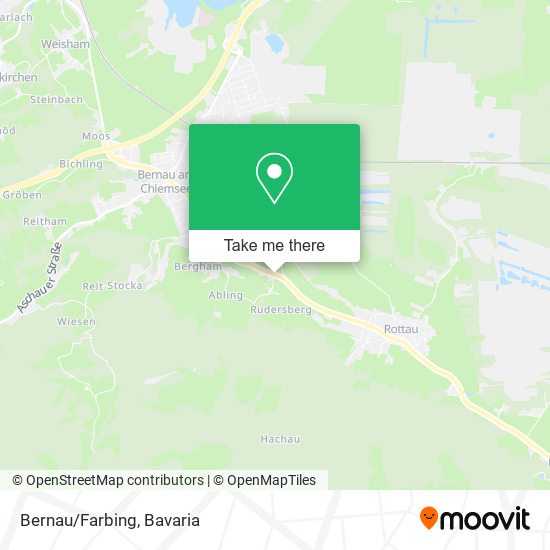 Карта Bernau/Farbing