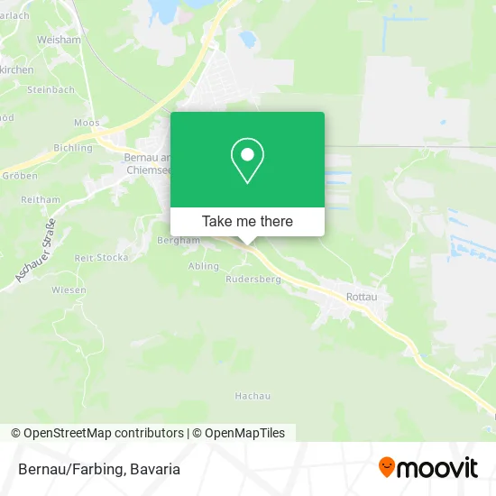 Карта Bernau/Farbing