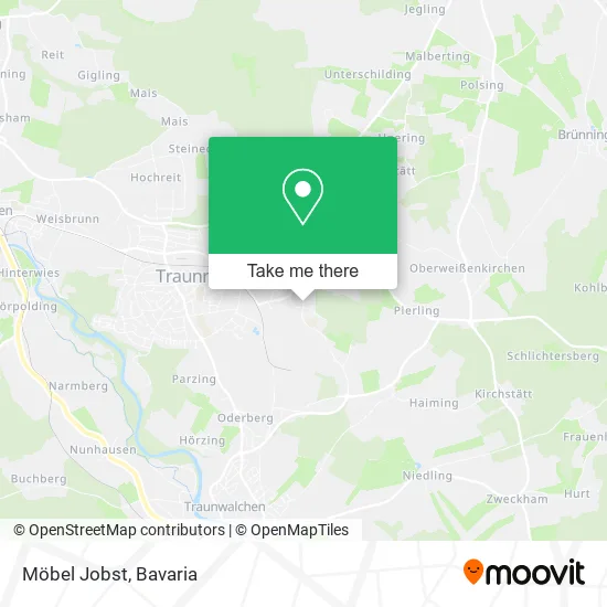 Карта Möbel Jobst