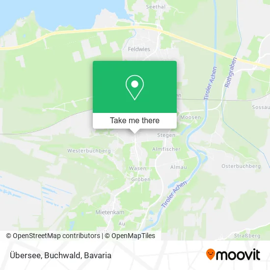 Карта Übersee, Buchwald