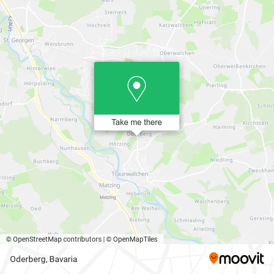 Карта Oderberg