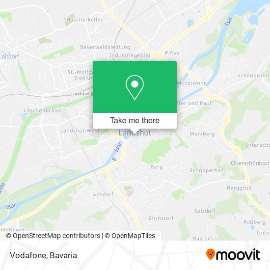 Vodafone map