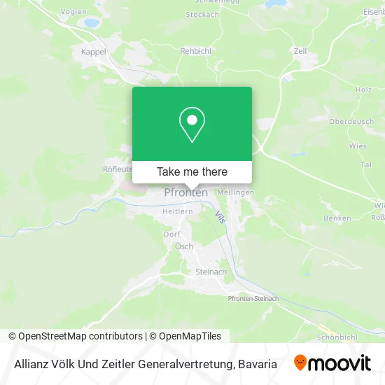 Карта Allianz Völk Und Zeitler Generalvertretung