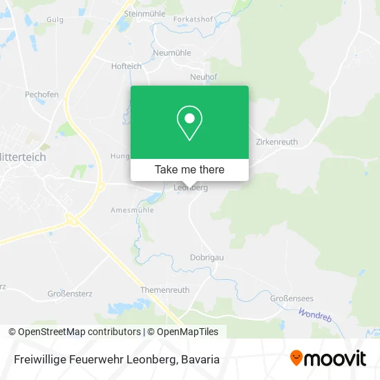 Карта Freiwillige Feuerwehr Leonberg