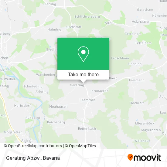 Карта Gerating Abzw.