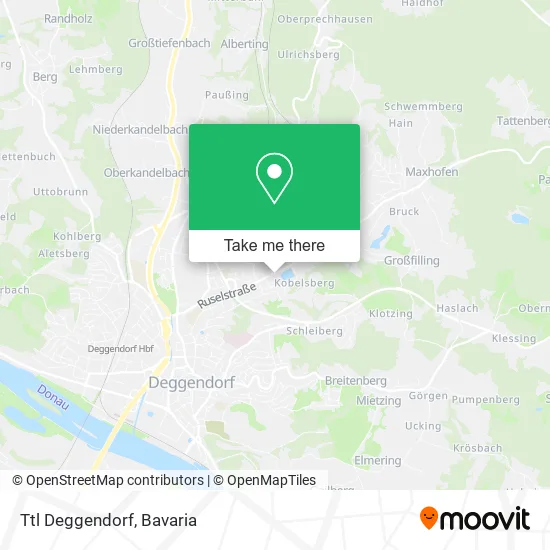 Карта Ttl Deggendorf