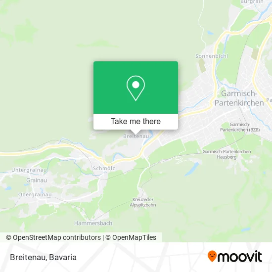 Breitenau map