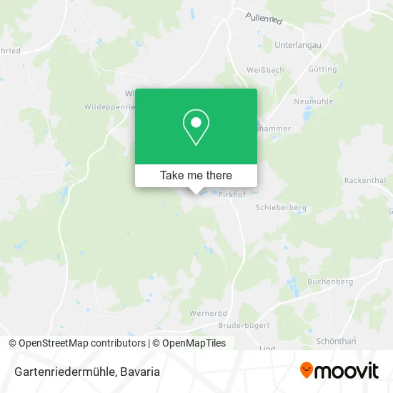 Карта Gartenriedermühle
