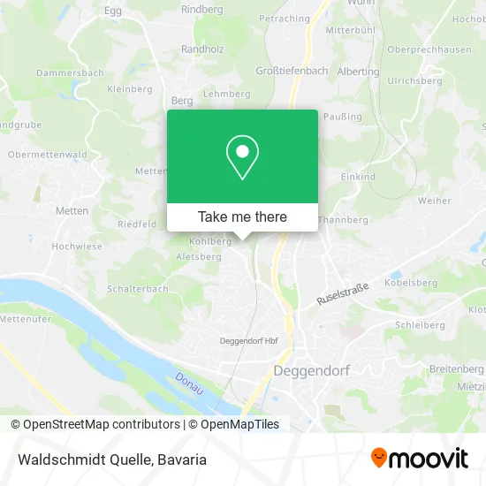 Карта Waldschmidt Quelle