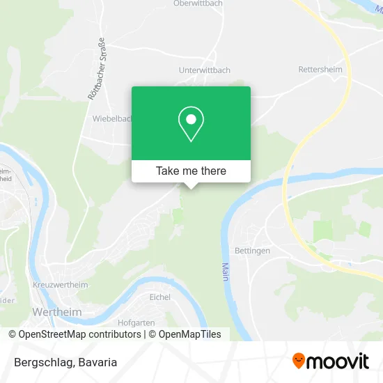 Карта Bergschlag