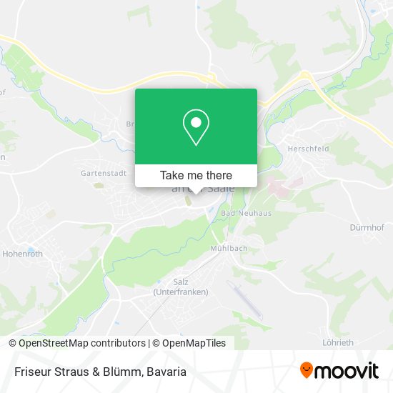 Friseur Straus & Blümm map