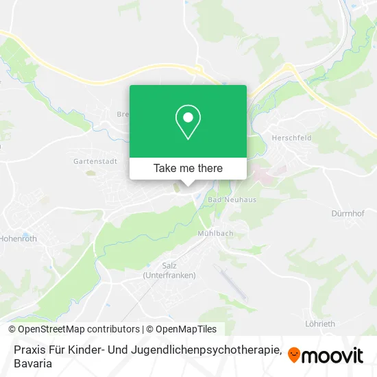 Карта Praxis Für Kinder- Und Jugendlichenpsychotherapie