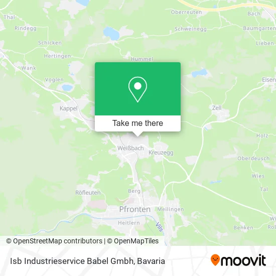 Карта Isb Industrieservice Babel Gmbh
