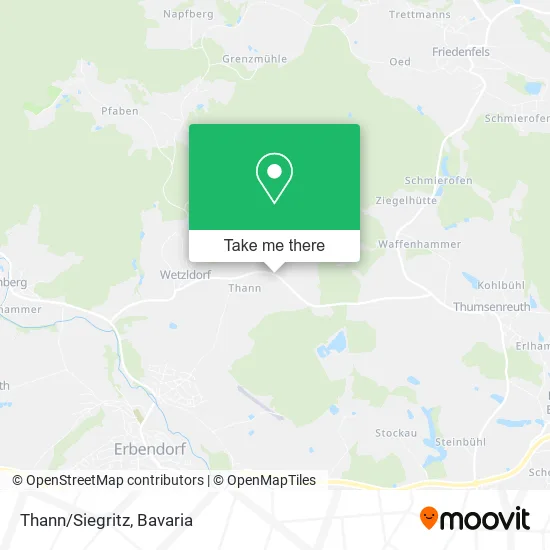 Карта Thann/Siegritz