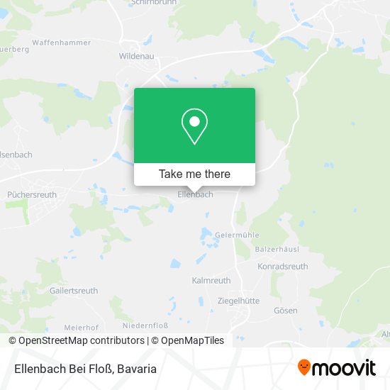 Ellenbach Bei Floß map
