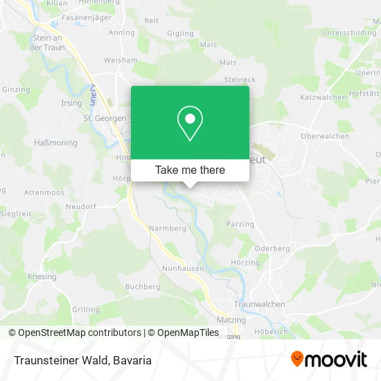 Карта Traunsteiner Wald