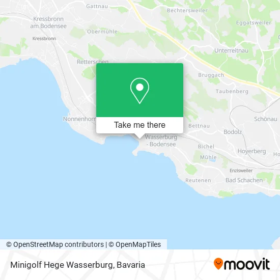 Карта Minigolf Hege Wasserburg