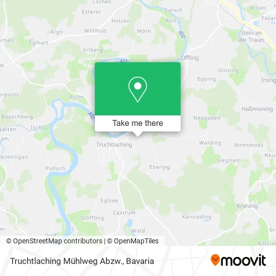 Карта Truchtlaching Mühlweg Abzw.