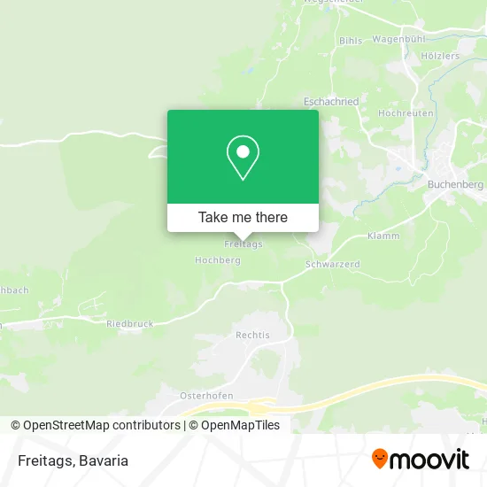 Карта Freitags