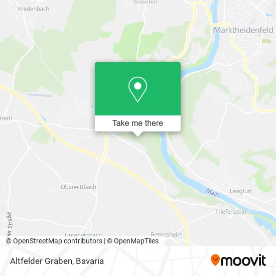 Карта Altfelder Graben