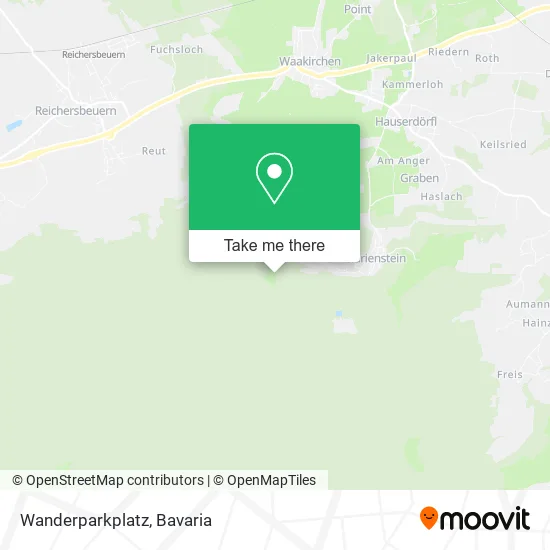 Карта Wanderparkplatz