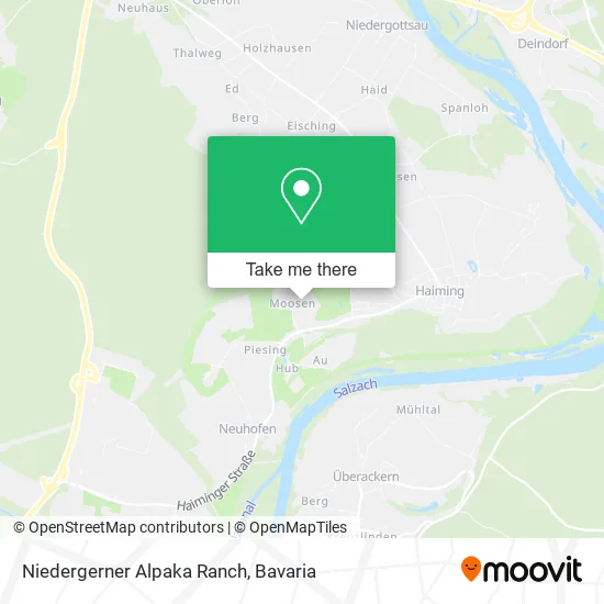 Карта Niedergerner Alpaka Ranch