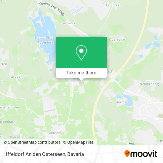 Карта Iffeldorf An den Osterseen