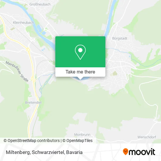 Карта Miltenberg, Schwarzviertel