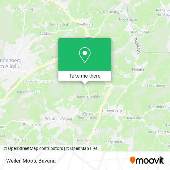 Карта Weiler, Moos