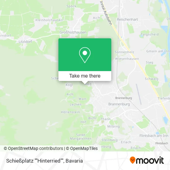 Карта Schießplatz ""Hinterried""