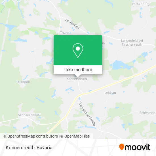 Карта Konnersreuth