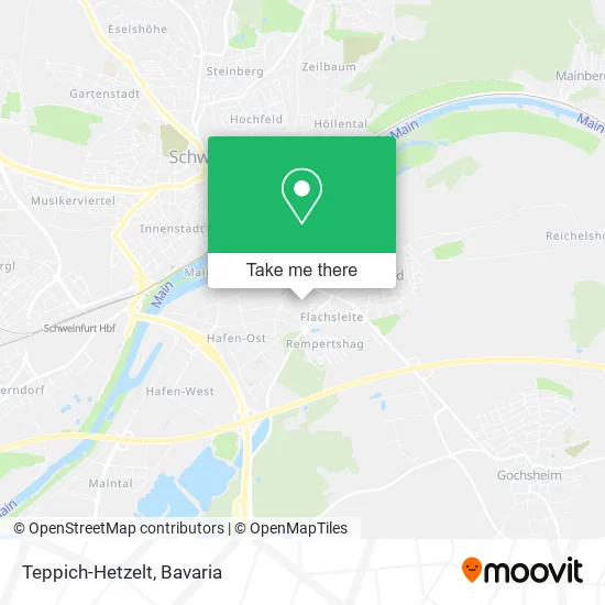 Карта Teppich-Hetzelt
