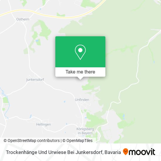Trockenhänge Und Urwiese Bei Junkersdorf map