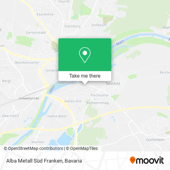 Карта Alba Metall Süd Franken