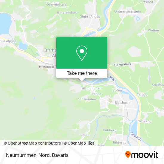 Карта Neumummen, Nord