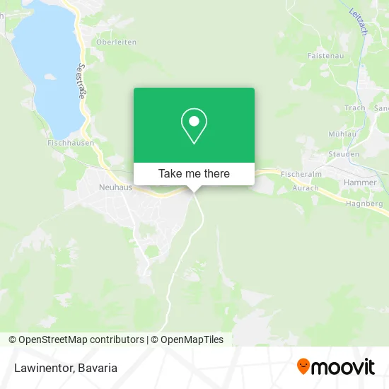 Карта Lawinentor