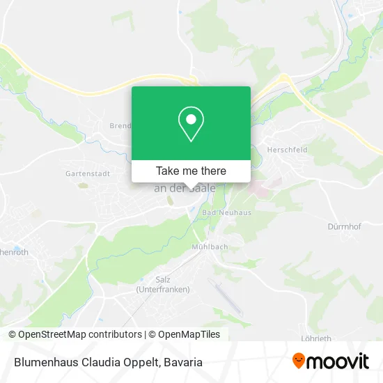 Карта Blumenhaus Claudia Oppelt