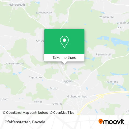 Карта Pfaffenstetten