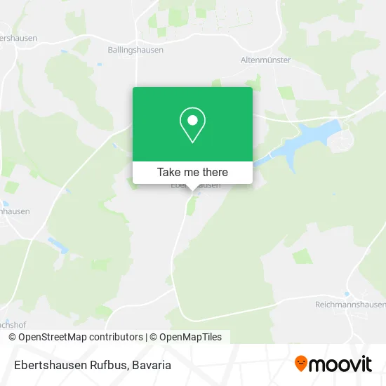 Карта Ebertshausen Rufbus
