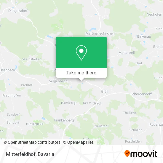 Карта Mitterfeldhof