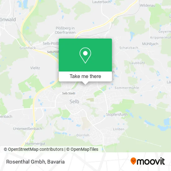 Карта Rosenthal Gmbh