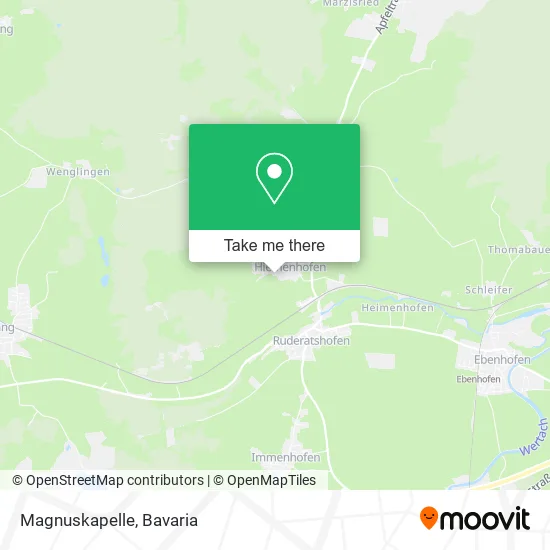 Карта Magnuskapelle