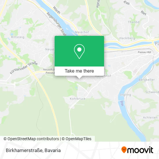 Карта Birkhamerstraße