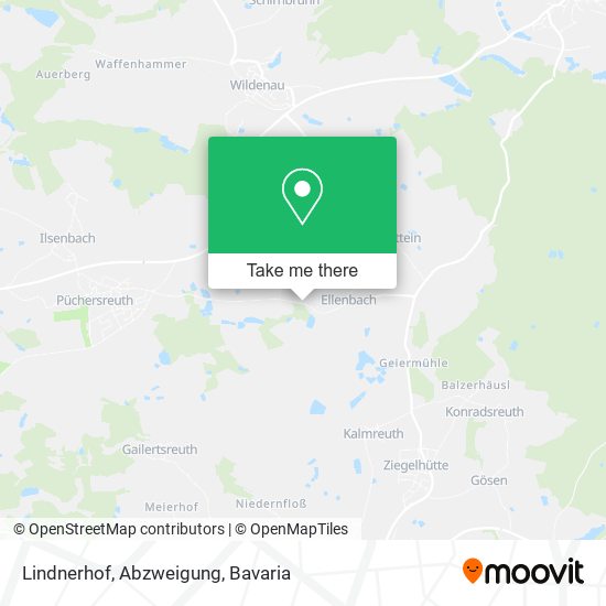 Lindnerhof, Abzweigung map
