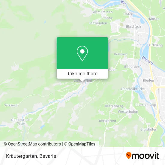 Карта Kräutergarten