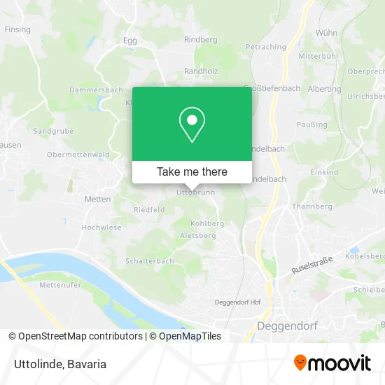 Карта Uttolinde