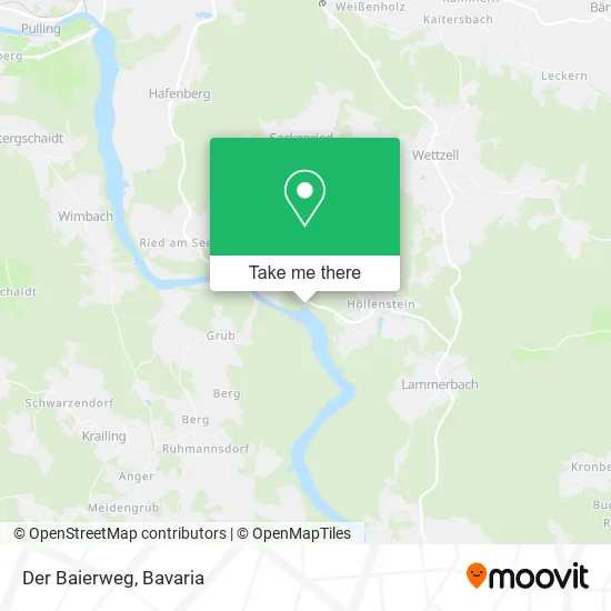 Карта Der Baierweg